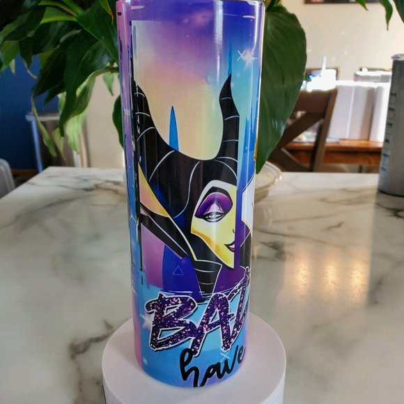 Bad Girls have more fun Disney Villains 20oz Tumbler  with duo lids 🎉sale - Picture 1 of 13